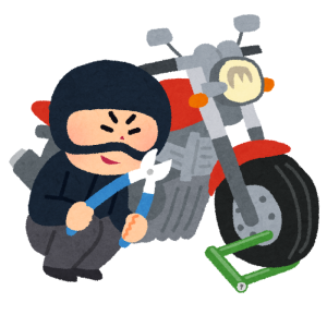 【完璧】幾度となくバイクを盗難されたツイ民による“最強の駐輪方法”がコチラｗｗｗ