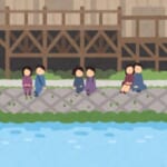 「また○大生か？」…京都の鴨川で撮影された光景があまりにシュールｗｗｗ