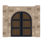 「小人の入り口!?」…ある田舎町の壁に作られた扉が謎すぎる🤔