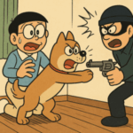 【食欲vs使命】エサを食べている犬が飼い主が強盗に襲われたらどうする？ 試してみた結果…ｗ