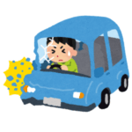 「どうしてこうなった…」事故って“江頭状態”になってしまった車が話題に😱