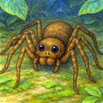 【ぎゃああああ】卵嚢を抱えたアシダカグモを透明な容器で捕獲したら…どえらいことに😨