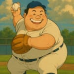 「大福投げてる？」「マンガキャラみたい…」ママタルト大鶴肥満さんの始球式が話題にｗｗｗ