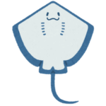 「中に人入ってるだろ…」ドヤ顔で水底に着地するエイが話題にｗｗｗ