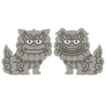 【子取り狛犬】ある神社に祀られた“親子狛犬”が可愛すぎるとXで話題にｗｗｗ