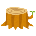 道を歩いてたら…あまりに“タヌキ”な切り株があったｗｗｗ