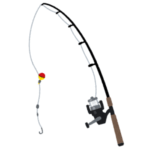 【驚愕】栃木の川で釣りをしていたら…意外な動物が竿にとまった😨「野生じゃないよな…」