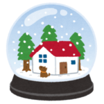 【悲報】サンタのスノードームを自作したら…接着剤が取れてすごく物騒なことになった😂