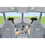 「日本じゃ考えられない…」ベトナムで飛行機に乗ったら着陸時の衝撃でコックピットが“御開帳”ｗｗｗ