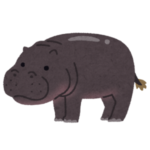 【動画】葉っぱがうまく咥えられずにブチギレるコビトカバが可愛い😂