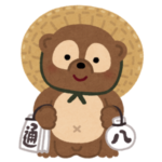 「これは珍しい…」都内の蕎麦屋で“狸の置物”が凄い場所に設置されてたｗｗｗｗ