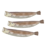 【困惑】このシシャモのパッケージ…イストがシュールすぎるだろｗｗｗｗｗ