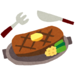 「ステーキを食べに来たら真っ黒なコゲの塊が来た…」→健康被害を疑うレベルの黒塊にX民ドン引き😨